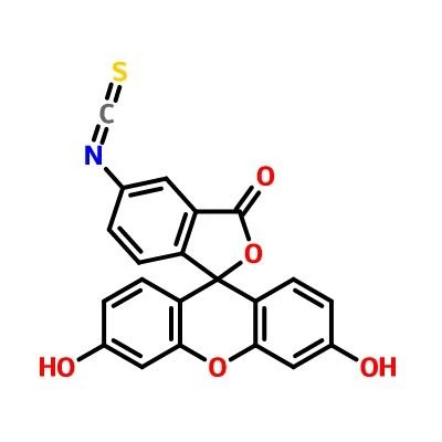 CAS:3326-32-7|Fluoresceín 5-izotiokyanát (izomér I)