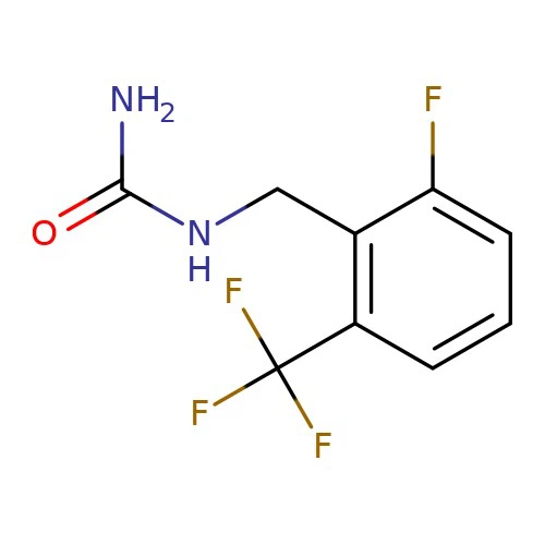 CAS:830346-46-8|1-(2-fluór-6-(trifluórmetyl)benzyl)močovina