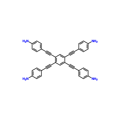 CAS 2375652-88-1|4,4',4'',4'''-[benzén-1,2,4,5-tetrayltetrakis(etín-2,1-diyl)]tetraanilín