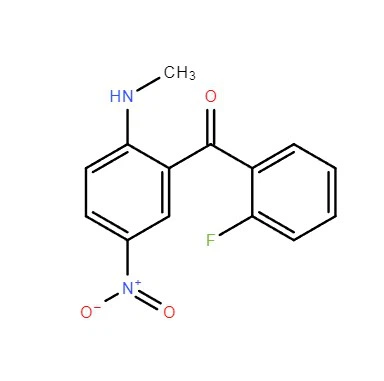CAS:735-06-8|2'-Fluór-2-metylamino-5-nitrobenzofenón