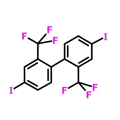 CAS:89803-70-3|4,4'-dijód-2,2'-bis(trifluórmetyl)-1,ľ-bifenyl