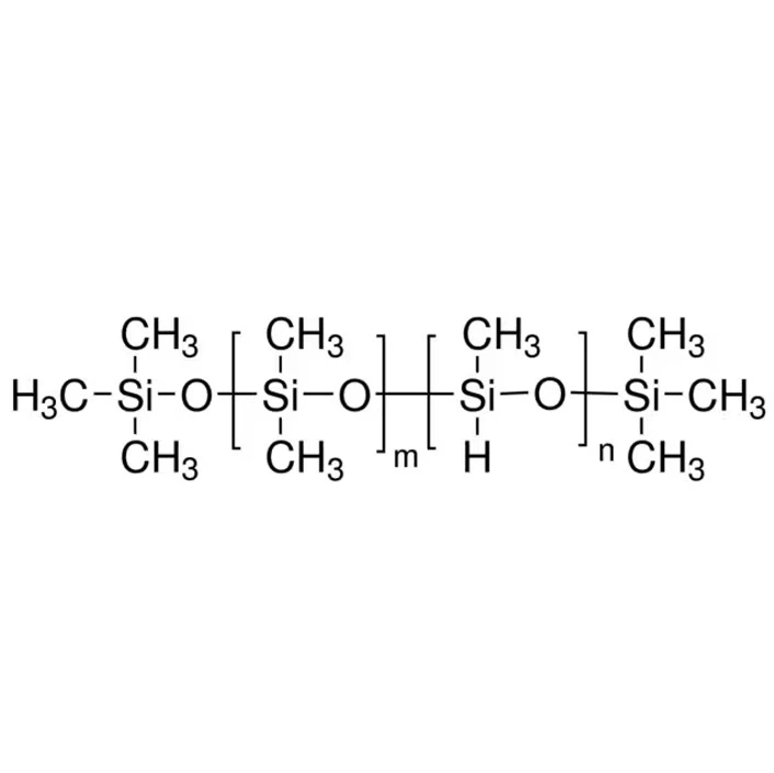 CAS:68037-59-2|Poly(dimetylsiloxán-ko-metylhydrosiloxán), Trimetylsilyl ukončený
