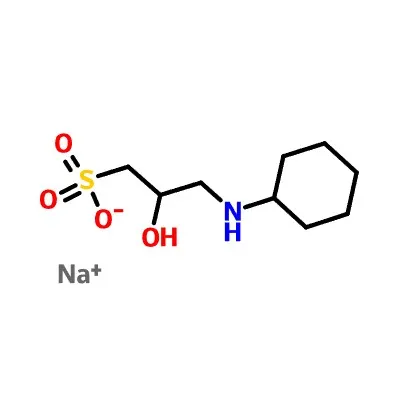 CAS:102601-34-3|3-(cyklohexylamino)-2-hydroxypropán-1-sulfonát sodný